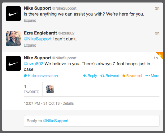 Nike Twitter